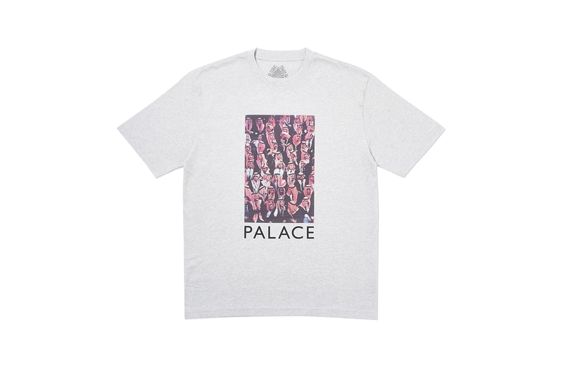 Palace Winter 2019 Tees First Look London Streetwear Skatewear Skating T-Shirts Stripes American Football Jersey Faded Dip Dye Esty DPM Camouflage Graphic Heavy pieces 