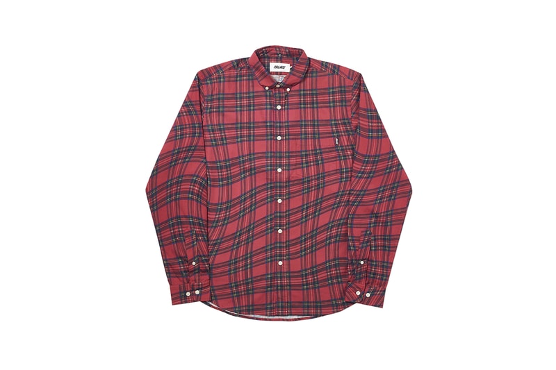 Palace winter 2019 shirts trousers buy cop purchase striped checked jeans corduroy buy cop purchase lookbook coats order online web store release information