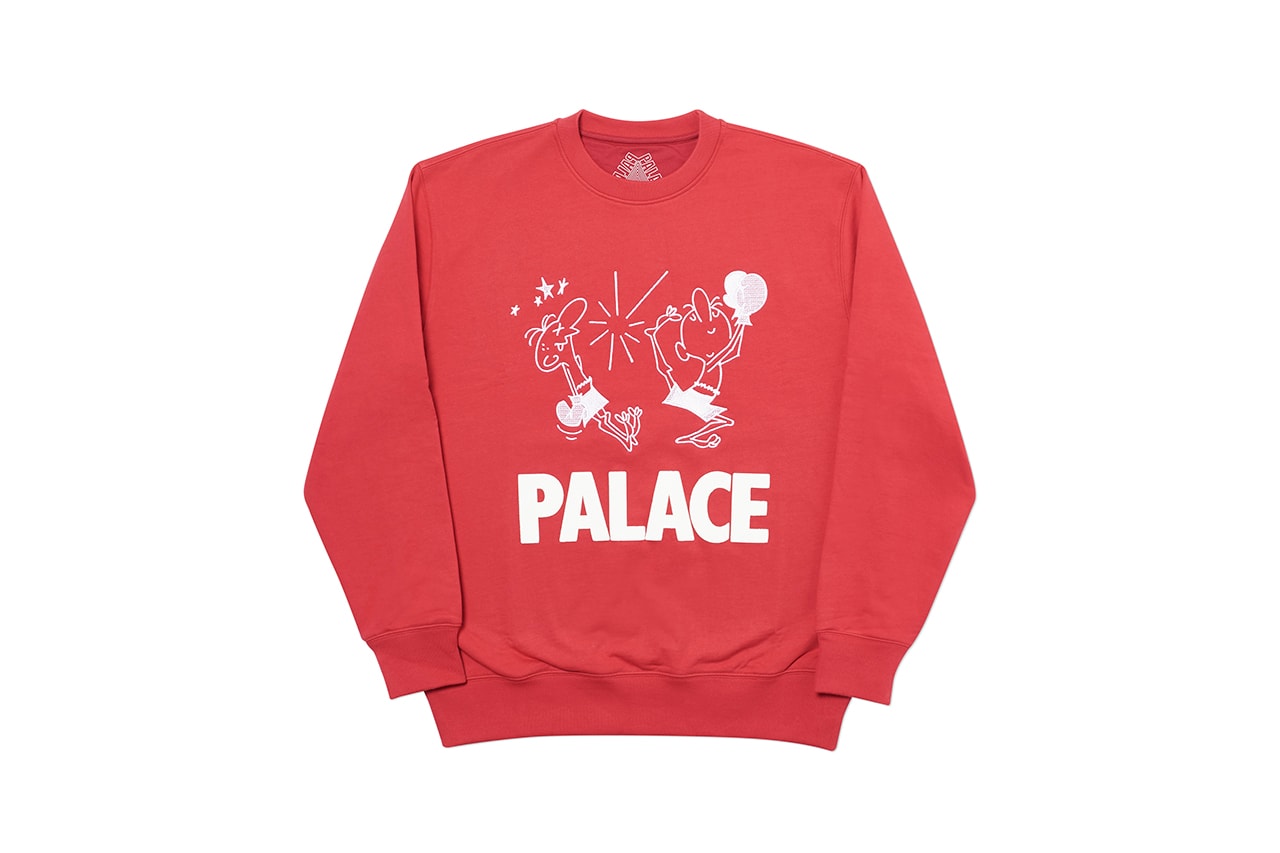 palace skateboards winter 2019 london tops long sleeve polo sweatshirt hoodie knitwear release information every piece buy cop purchase