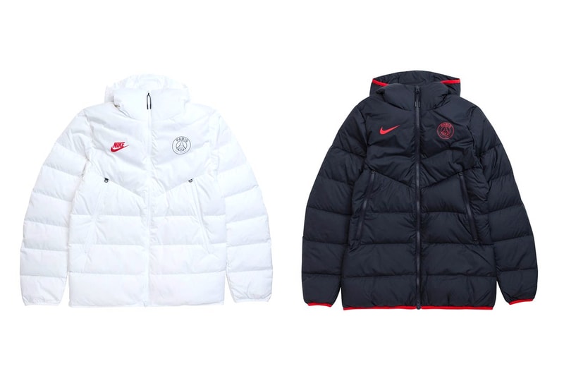 Paris Saint-Germain Parka Nike Windrunner Release Black White Info Buy Jacket