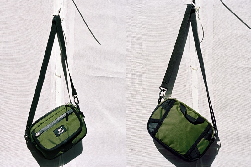 Patta Hi-Vis Bag Collection Fall/Winter 2019 Safety Yellow Black 33L Ditty Bag JP Cross Body Bag Neck Wallet Tactical Waist Bag