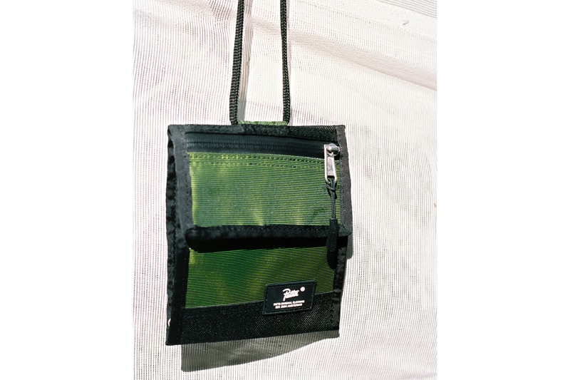 Patta Hi-Vis Bag Collection Fall/Winter 2019 Safety Yellow Black 33L Ditty Bag JP Cross Body Bag Neck Wallet Tactical Waist Bag