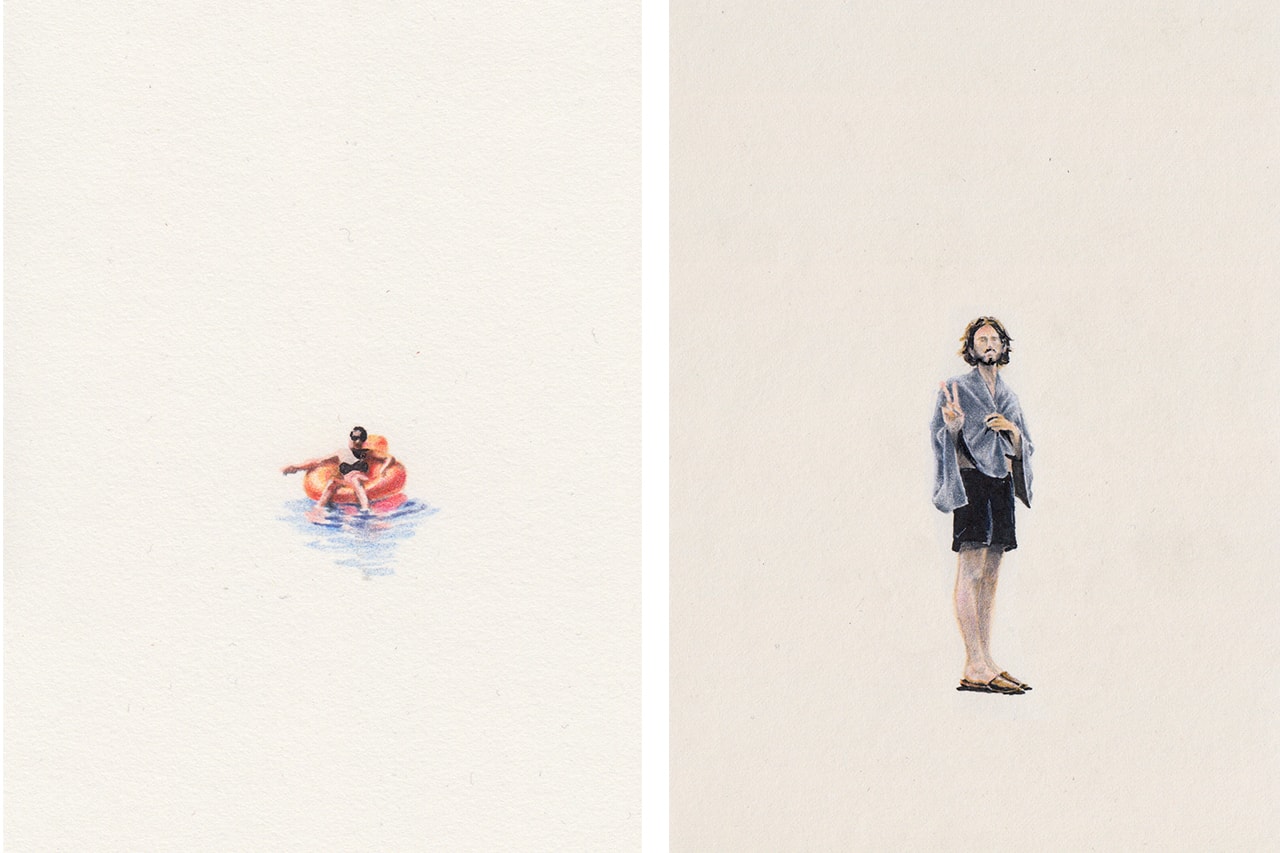 Alexandre Luu Illustration Interview Pen & Paper Series French Artist David Hockney Tw Cwombly Manga Video Games Dragon Ball Z Akira Toriyama