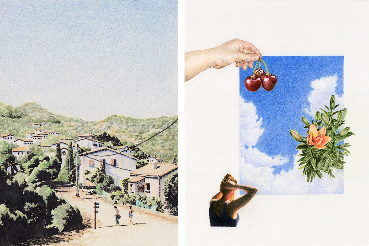 Alexandre Luu Illustration Interview Pen & Paper Series French Artist David Hockney Tw Cwombly Manga Video Games Dragon Ball Z Akira Toriyama