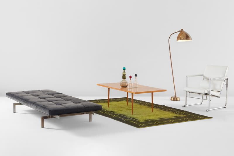 Phillips Auction Japan's Quico Collection of Nordic Design Furniture Glass Jewelry Rugs Lamps Yrjö Kukkapuro Alvar Aalto Poul Kjærholm Björn Weckström Arne Jacobsen Yki Nummi Ilmari Tapiovaara