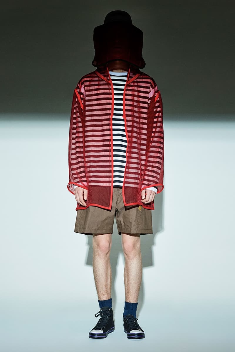 Phingerin Spring/Summer 2020 Lookbook Collection Japan streetwear fashion workwear americana vintage retro stylings bold patterns check print bondage trousers