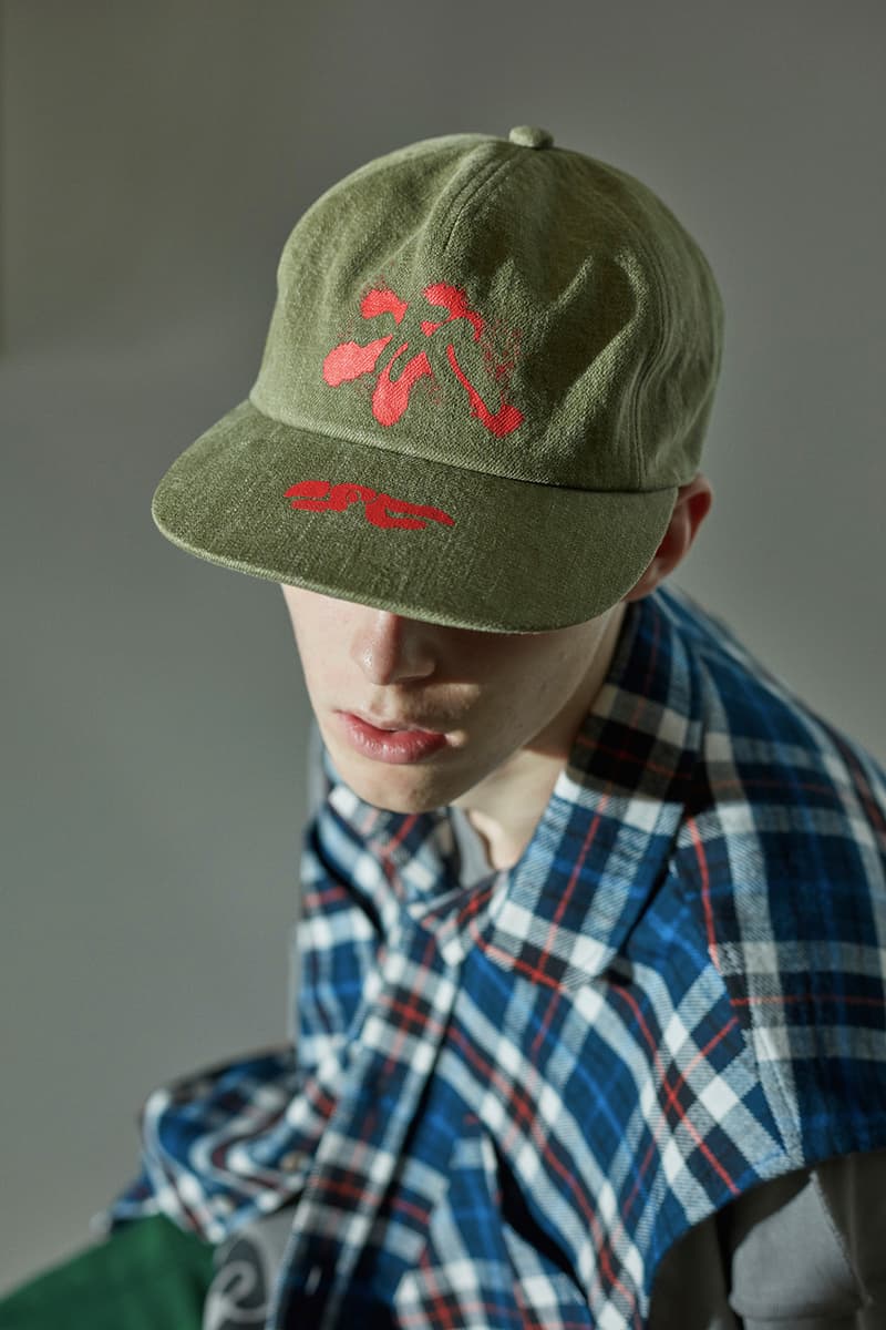 Phingerin Spring/Summer 2020 Lookbook Collection Japan streetwear fashion workwear americana vintage retro stylings bold patterns check print bondage trousers