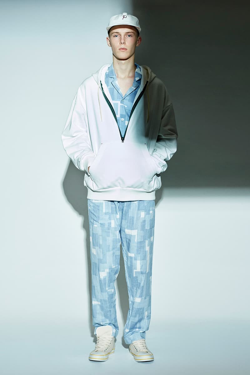Phingerin Spring/Summer 2020 Lookbook Collection Japan streetwear fashion workwear americana vintage retro stylings bold patterns check print bondage trousers