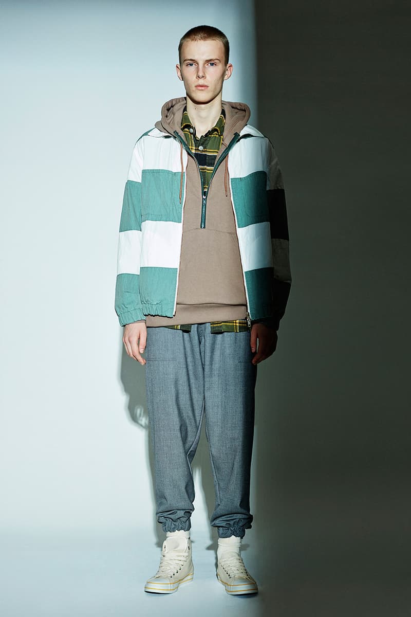 Phingerin Spring/Summer 2020 Lookbook Collection Japan streetwear fashion workwear americana vintage retro stylings bold patterns check print bondage trousers