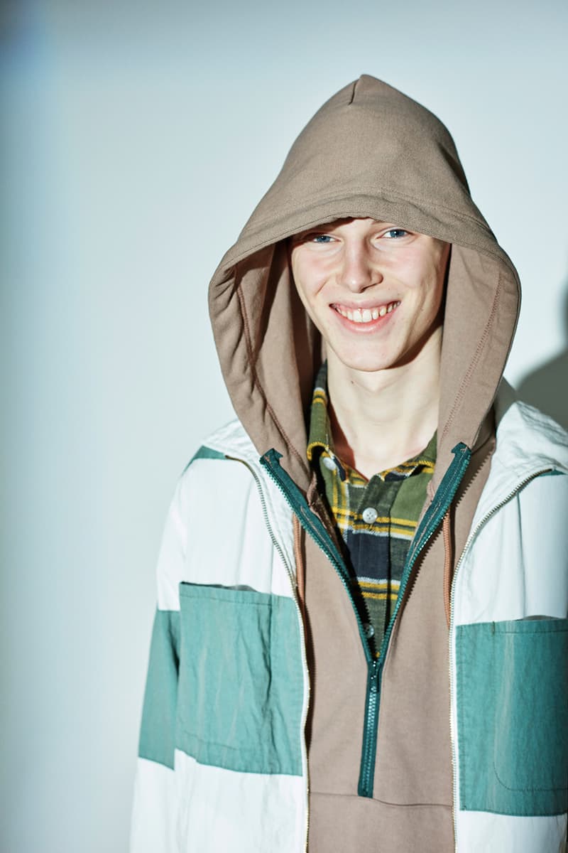 Phingerin Spring/Summer 2020 Lookbook Collection Japan streetwear fashion workwear americana vintage retro stylings bold patterns check print bondage trousers
