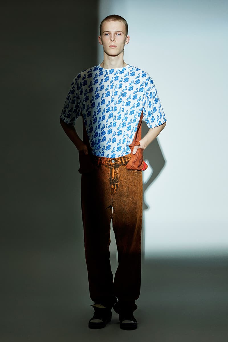 Phingerin Spring/Summer 2020 Lookbook Collection Japan streetwear fashion workwear americana vintage retro stylings bold patterns check print bondage trousers