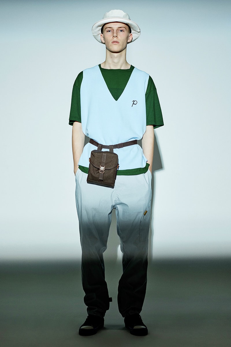 Phingerin Spring/Summer 2020 Lookbook Collection Japan streetwear fashion workwear americana vintage retro stylings bold patterns check print bondage trousers