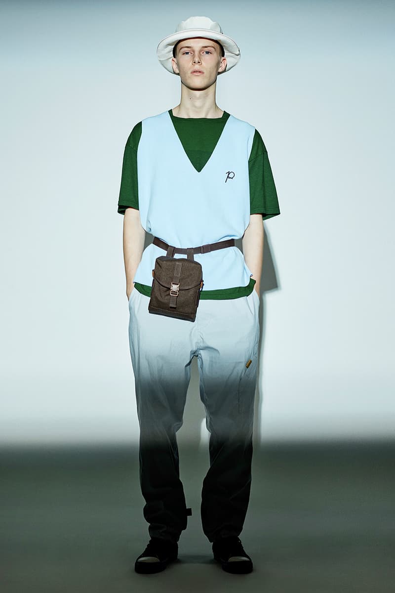 Phingerin Spring/Summer 2020 Lookbook Collection Japan streetwear fashion workwear americana vintage retro stylings bold patterns check print bondage trousers