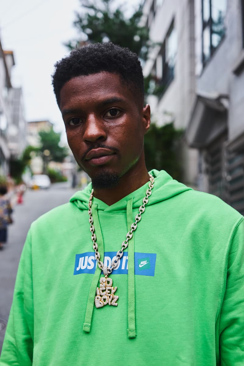 Pi’erre Bourne Seoul Korea Jordan 3 Retro Quai54 Friend and Family Editions Pierre Balmain Cargos Nike Chrome Hearts Rolling Stone Ring Gold Rolex Icey Boyz Pendant Chain