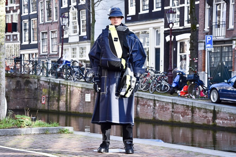 pinqponq x Schepers Bosman FW19 Bag Collection accessories backpack rucksack bumbag BLOK LARGE PRISM BLACK Hip Bag TETRIK PRISM BLACK Amsterdam 