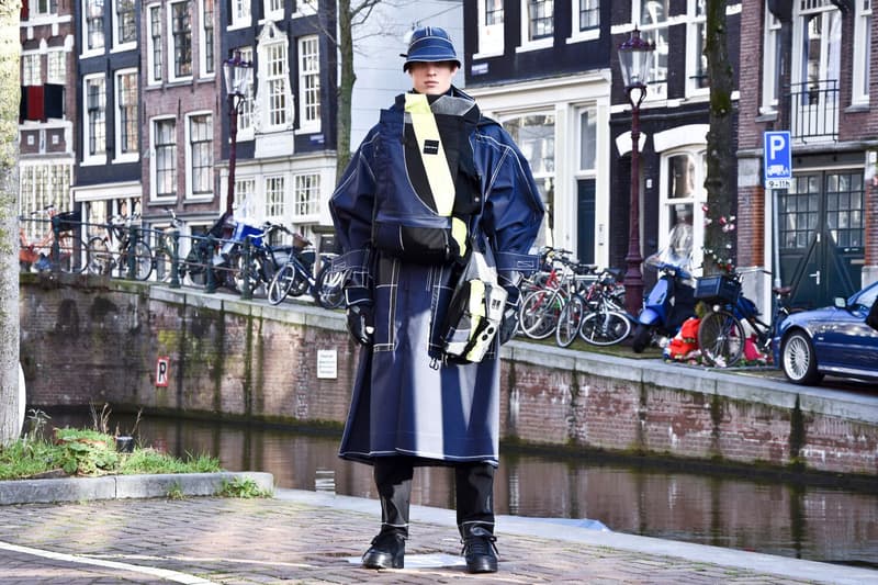 pinqponq x Schepers Bosman FW19 Bag Collection accessories backpack rucksack bumbag BLOK LARGE PRISM BLACK Hip Bag TETRIK PRISM BLACK Amsterdam