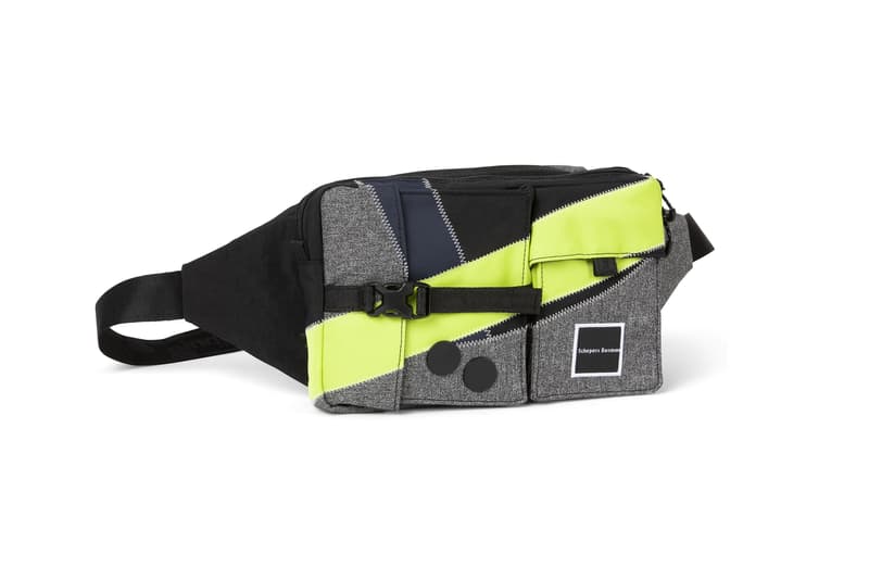pinqponq x Schepers Bosman FW19 Bag Collection accessories backpack rucksack bumbag BLOK LARGE PRISM BLACK Hip Bag TETRIK PRISM BLACK Amsterdam