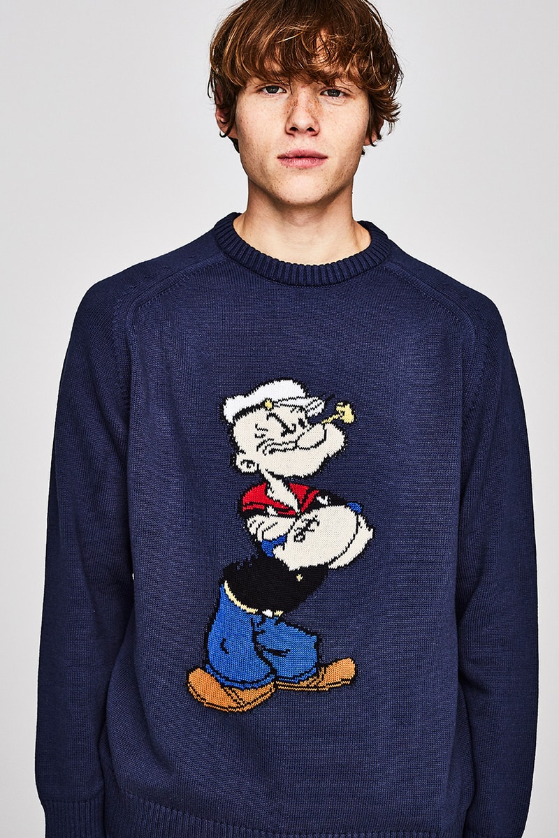 POP Trading Company Popeye POP/EYE Hoodies Sweatshirts Capsule Collection Collab Beauty & Youth Socks Baseball Hats