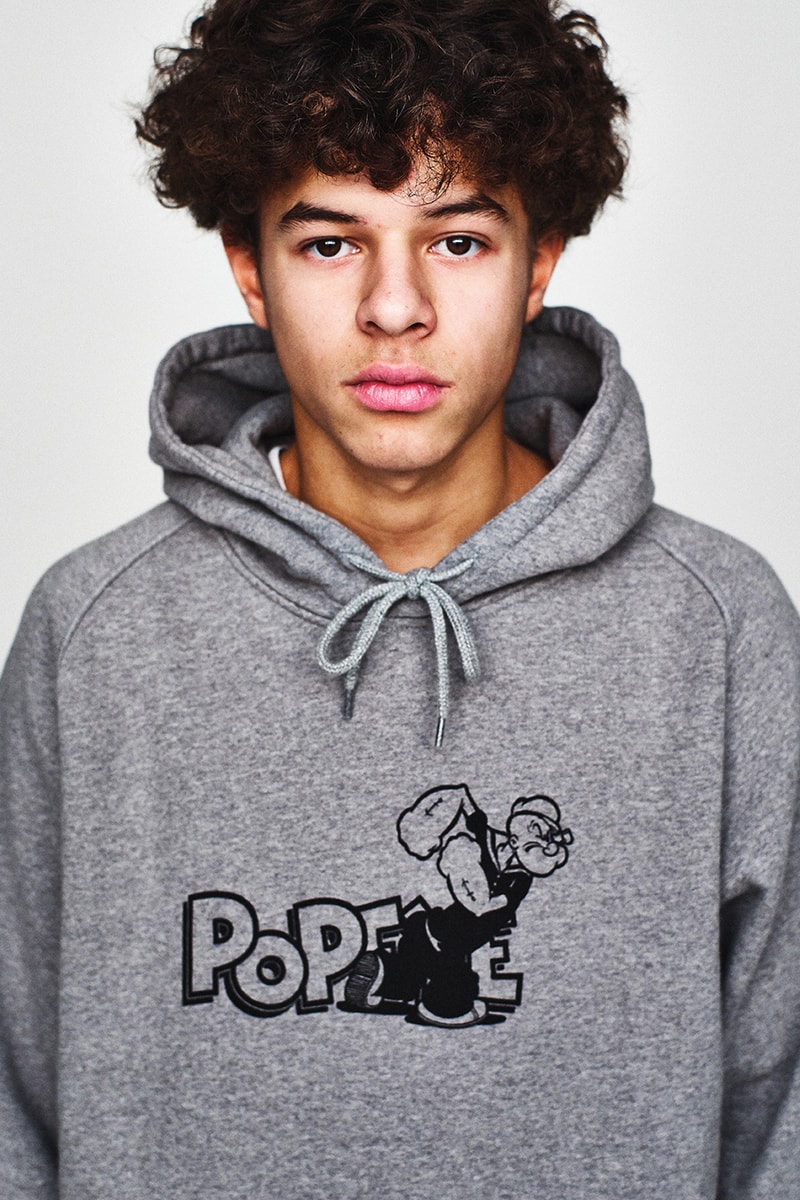 POP Trading Company Popeye POP/EYE Hoodies Sweatshirts Capsule Collection Collab Beauty & Youth Socks Baseball Hats