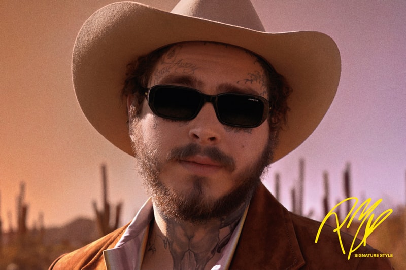 Post Malone Arnette Signature Collection Sunglasses Release AN 4265 Black White Grey Orange