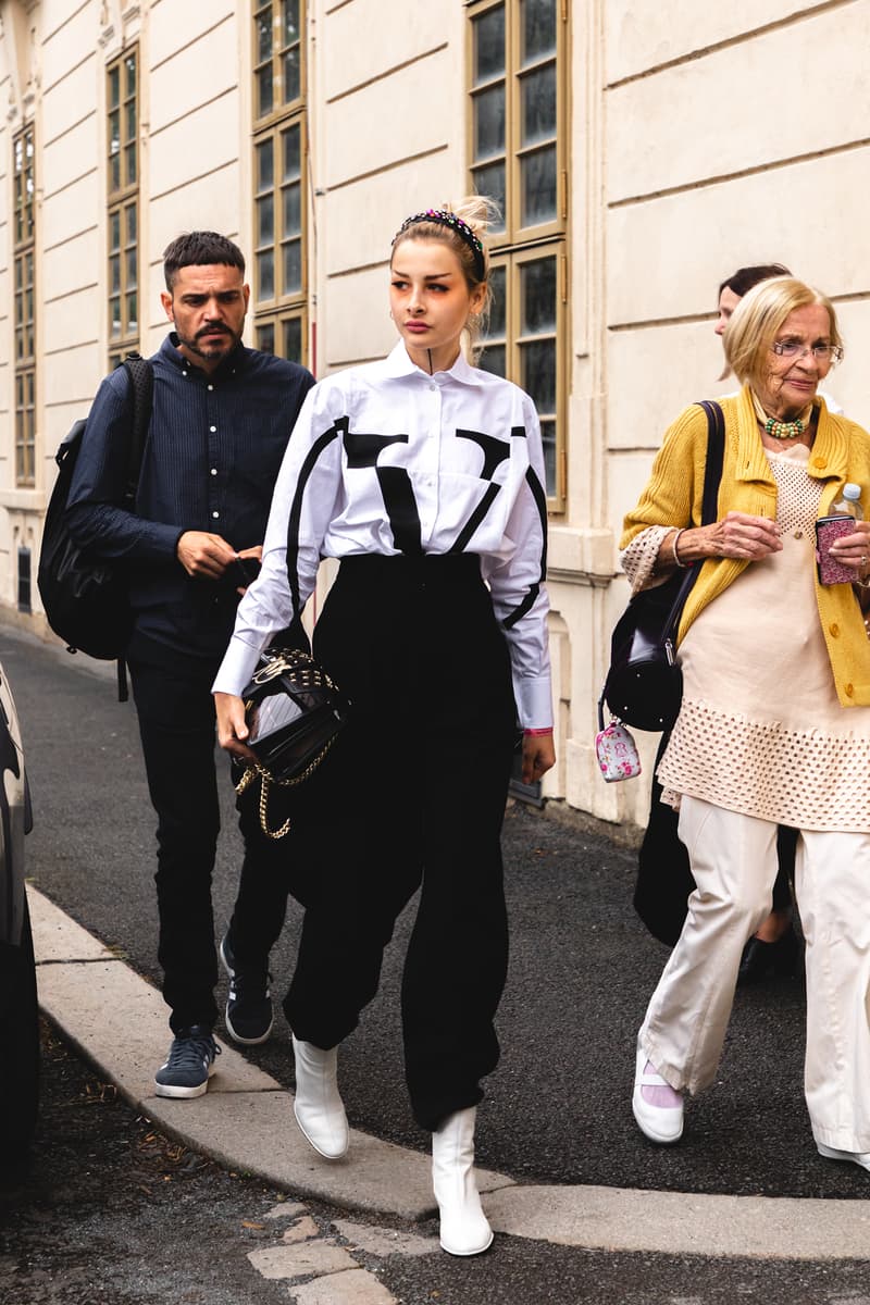 Prague Fashion Week Street Style Spring Summer 2020 Shows Cross/Phonez Jan Cerny Balenciaga Gucci Fendi Dior Heron Preston Raf Simons Louis Vuitton