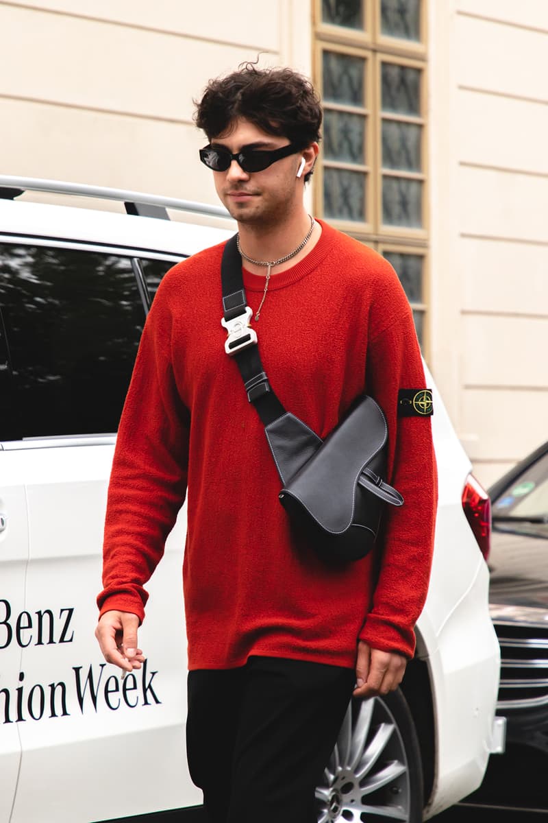 Prague Fashion Week Street Style Spring Summer 2020 Shows Cross/Phonez Jan Cerny Balenciaga Gucci Fendi Dior Heron Preston Raf Simons Louis Vuitton