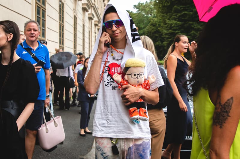 Prague Fashion Week Street Style Spring Summer 2020 Shows Cross/Phonez Jan Cerny Balenciaga Gucci Fendi Dior Heron Preston Raf Simons Louis Vuitton