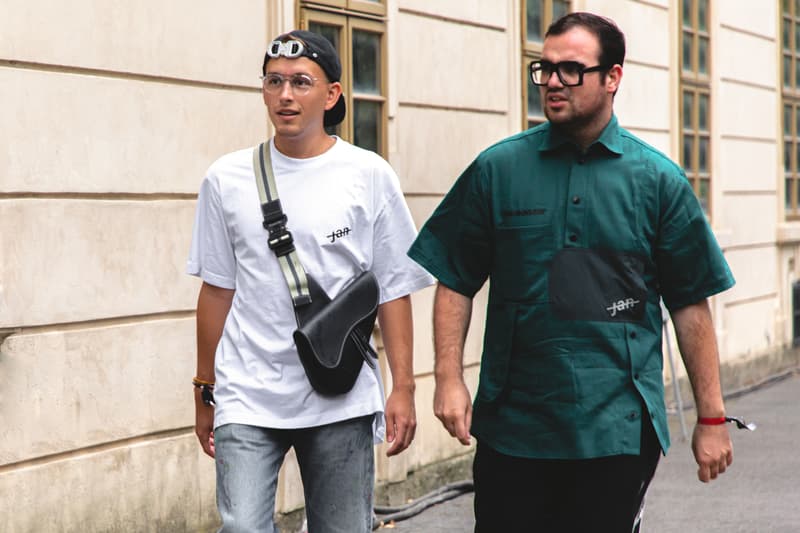 Prague Fashion Week Street Style Spring Summer 2020 Shows Cross/Phonez Jan Cerny Balenciaga Gucci Fendi Dior Heron Preston Raf Simons Louis Vuitton