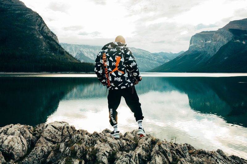 PUMA x Helly Hansen Clothing sneakers outerwear jackers Footwear Collection Trailfox MTS LQD Cell Omega Nitefox waistbag hoodie bubble puffer coat down sweatpants pants tee t shirt beanie