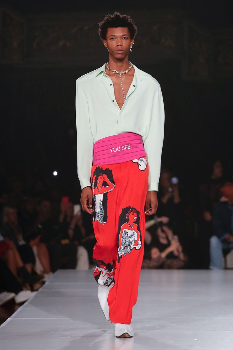 pyer moss collection 3 sister runway show new york fashion week kerby jean raymond ready to wear fall september 2019 spring summer 2020 womenswear menswear kings theater brooklyn richard phillips