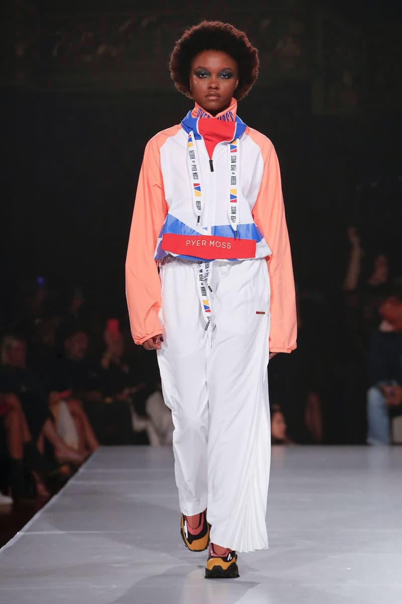 pyer moss collection 3 sister runway show new york fashion week kerby jean raymond ready to wear fall september 2019 spring summer 2020 womenswear menswear kings theater brooklyn richard phillips