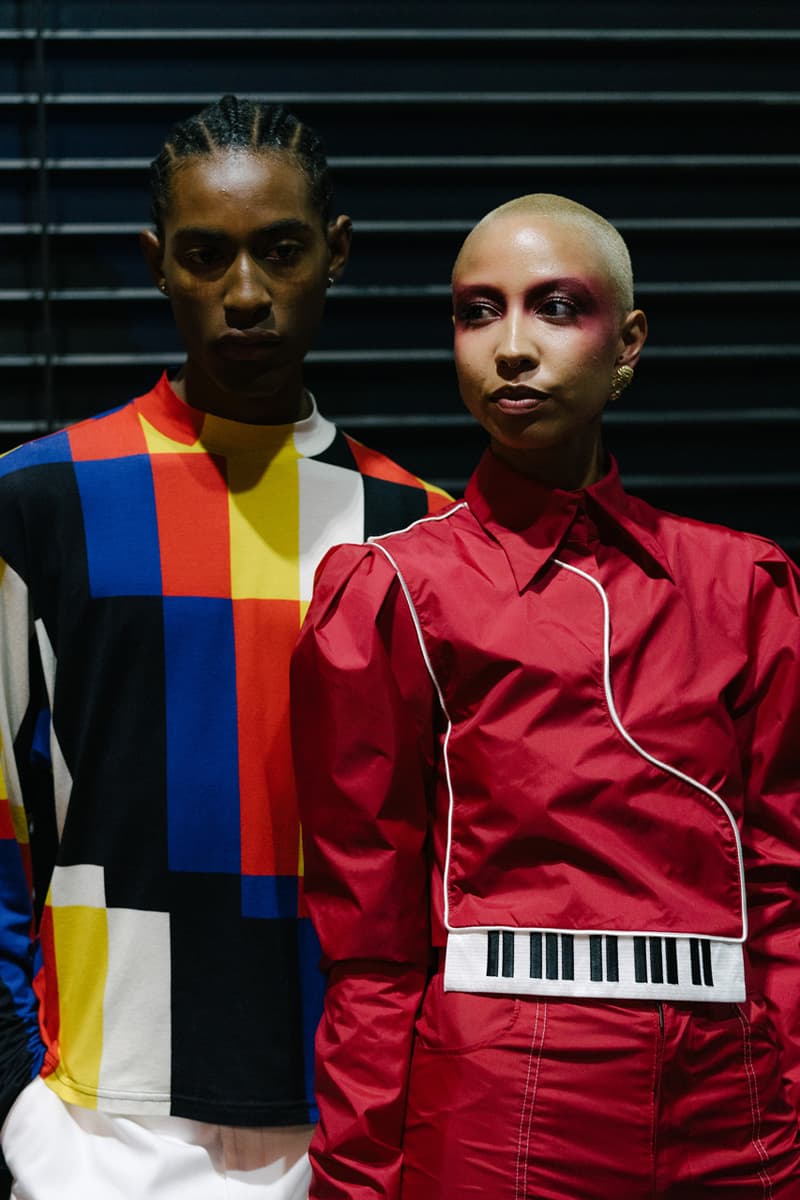 pyer moss reebok collection 3 sister runway show new york fashion week kerby jean raymond backstage photos ready to wear fall september 2019 spring summer 2020 womenswear menswear kings theater brooklyn richard phillips sean john