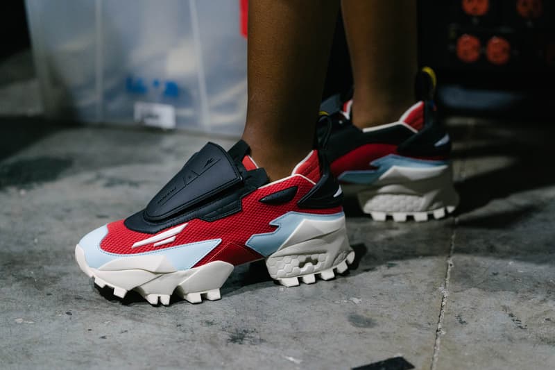 pyer moss reebok collection 3 sister runway show new york fashion week kerby jean raymond backstage photos ready to wear fall september 2019 spring summer 2020 womenswear menswear kings theater brooklyn richard phillips sean john