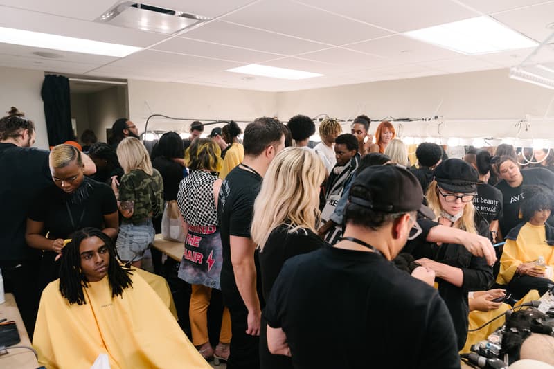 pyer moss reebok collection 3 sister runway show new york fashion week kerby jean raymond backstage photos ready to wear fall september 2019 spring summer 2020 womenswear menswear kings theater brooklyn richard phillips sean john