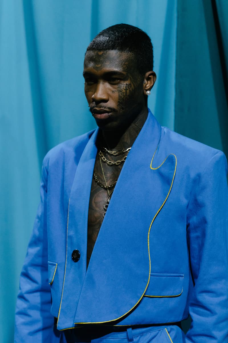 pyer moss reebok collection 3 sister runway show new york fashion week kerby jean raymond backstage photos ready to wear fall september 2019 spring summer 2020 womenswear menswear kings theater brooklyn richard phillips sean john