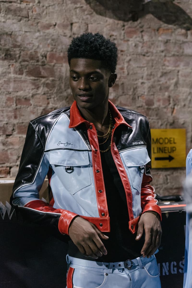 pyer moss reebok collection 3 sister runway show new york fashion week kerby jean raymond backstage photos ready to wear fall september 2019 spring summer 2020 womenswear menswear kings theater brooklyn richard phillips sean john