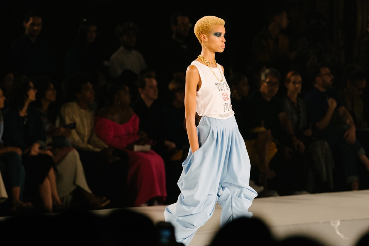 New York Fashion Week: Kerby Jean-Raymond schools fashion fans