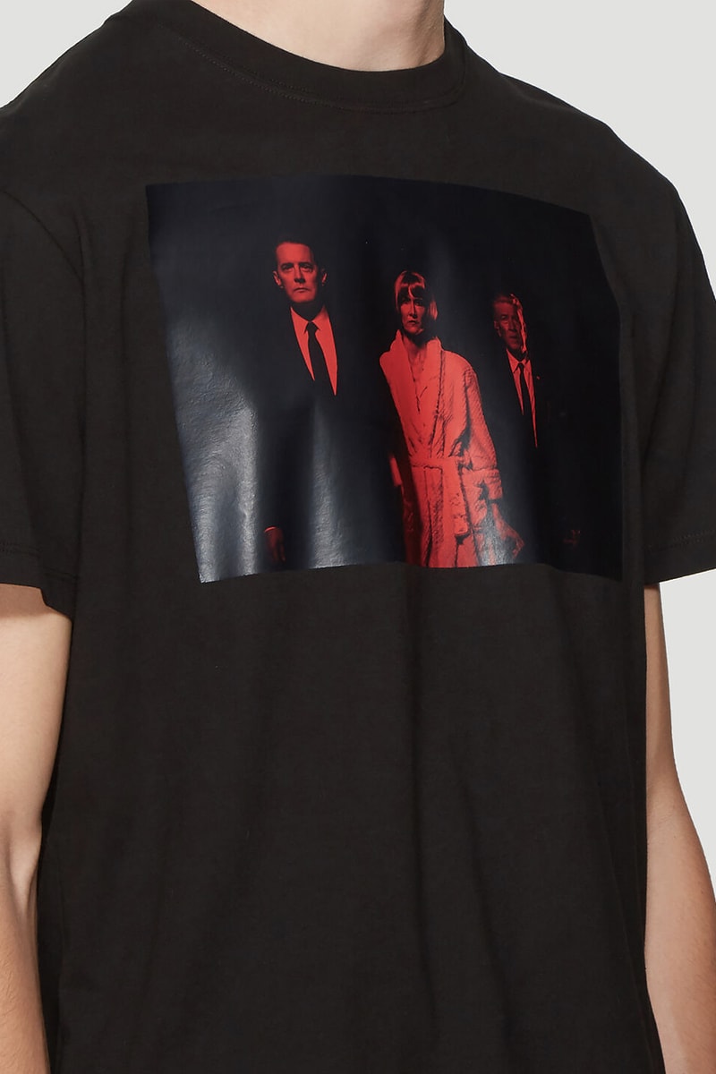 Raf Simons David Lynch Long Sleeve T shirt tee blue velvet 1986 neo noir drama tv series Dale Cooper Laura Palmer Bobby Brigg Laura Dern