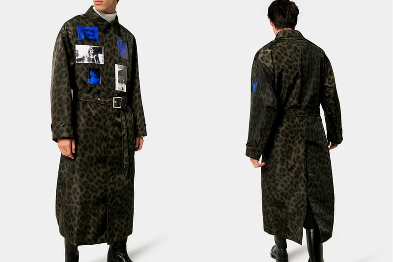 Raf Simons' FW19 Runway Leopard Print Photographic Overcoat Has Dropped