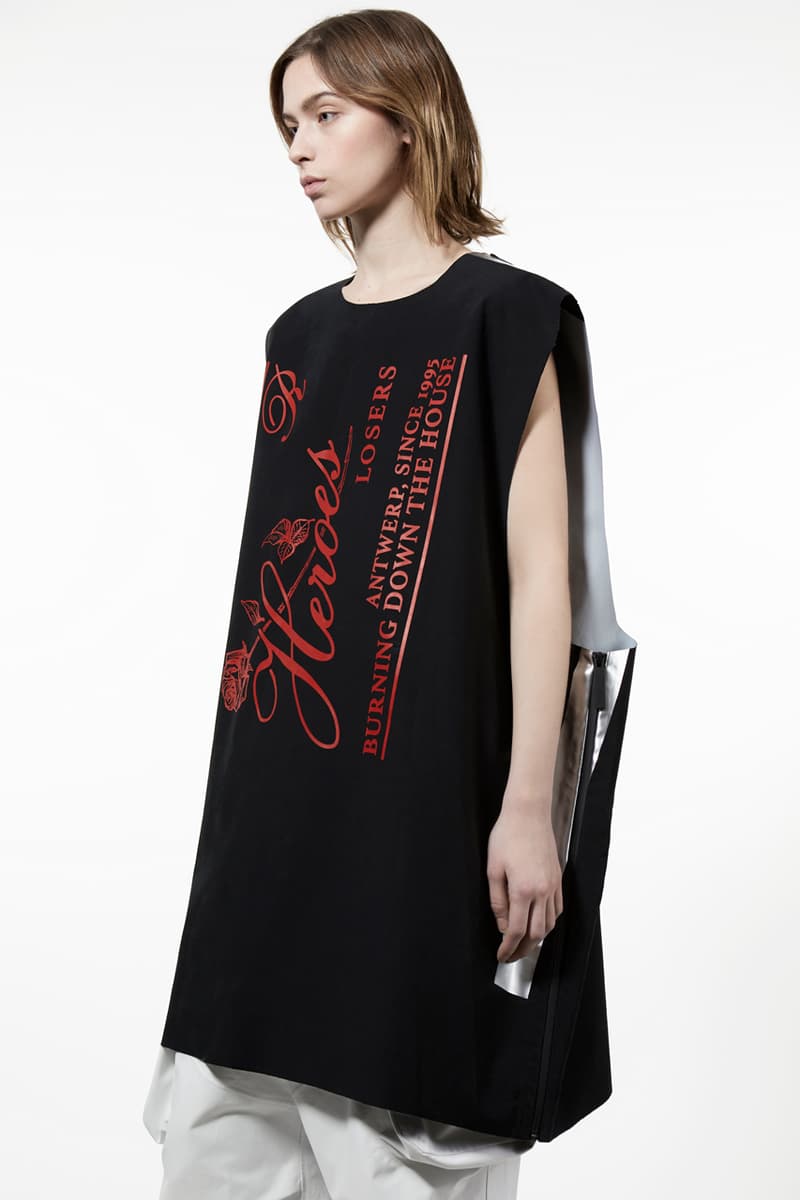 Templa Raf Simons Fall/Winter 2019 Collection Skiwear Outerwear Puffer Coats Tees Orange White Black Red