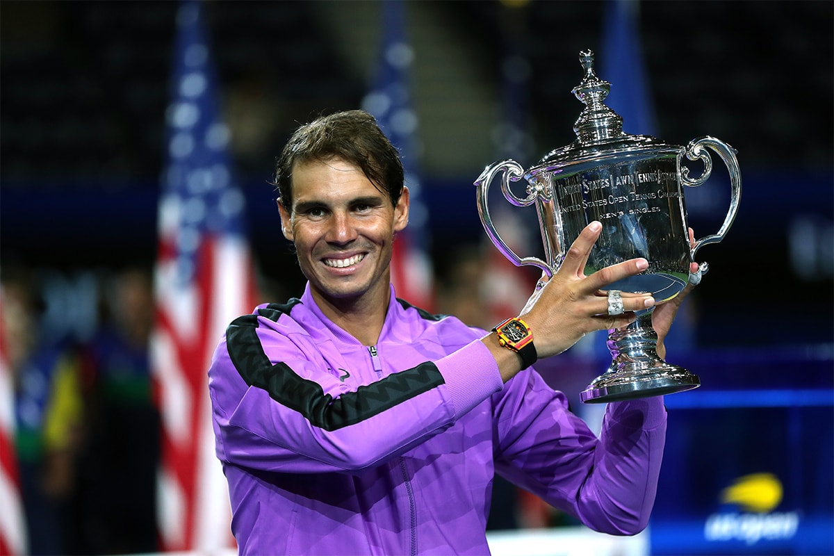Rafael Nadal US Open Champion Info daniil medvedev spanish russian tennis america grand slam atp title 