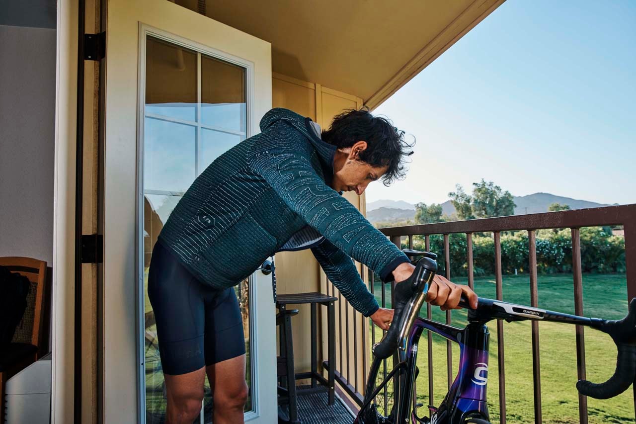 Rapha x ByBorre "Transfer Collection" Collaboration clothing release date info buy cycling biking knit jacket shirt tee pant shorts scarf hoodie