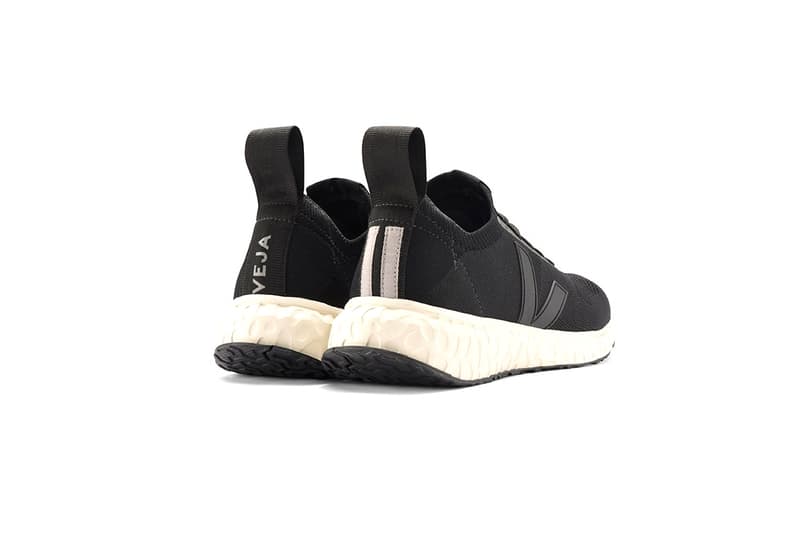 Rick Owens x Veja V-Knit Release Information Lookbook First Look Cop Now Buy Designer 3D Knit L-FOAM Sole Unit Recycled Bottles Brazilian Leather "Black" "Beige" "Dust"