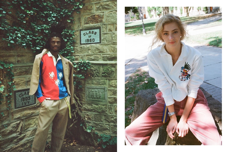 rowing blazers fw19 fall winter 2019 lookbook collection release barbour outerwear sperry top sider collaboration japanese take ivy post streetwear jack carlson georgetown rugby shirts cricket sweaters graphic tees