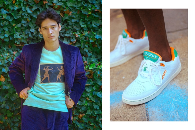 rowing blazers fw19 fall winter 2019 lookbook collection release barbour outerwear sperry top sider collaboration japanese take ivy post streetwear jack carlson georgetown rugby shirts cricket sweaters graphic tees