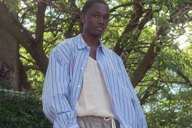 s.k. manor hill SS20 Explores Rich Textiles and Loose Silhouettes