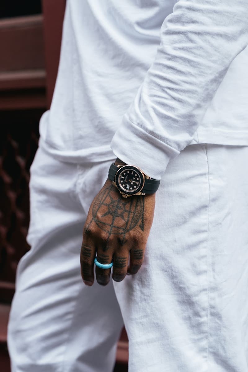 Samuel Ross, Renzo Rosso Streetsnaps Interview style diesel a cold wall red tag collaboration snaps collection new york fashion week event