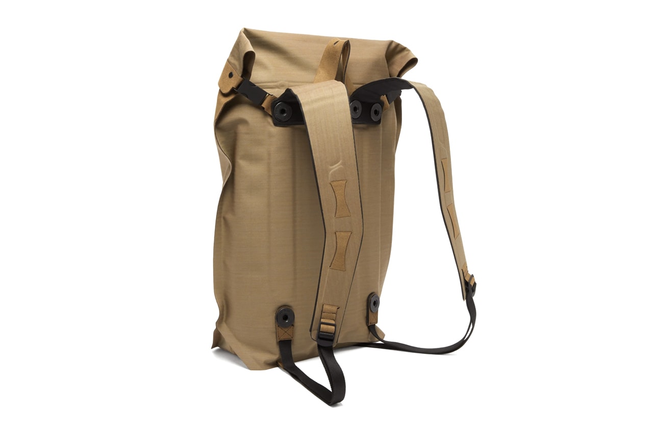 SEASE Mission Solar Powered Technical Canvas Backpack Bag Sustainable sunrise fabric sea ease giacomo loro piana franco british army charger devices