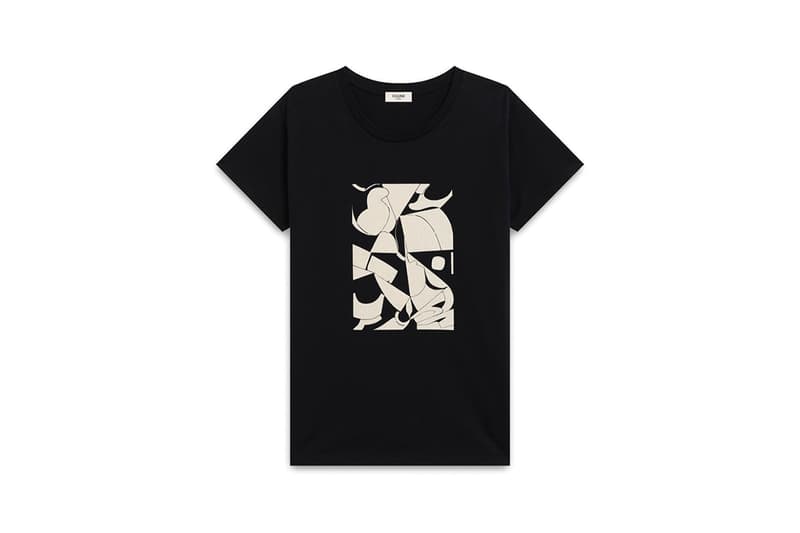 Shawn Kuruneru x CELINE Capsule Collection Hedi Slimane Canadian Artist Fall Winter 2019 FW19 Designer T-Shirt Sweatshirt Tech Accessories iPhone X XS Denim Jacket Print Graphic Sneakers Wallet Purse