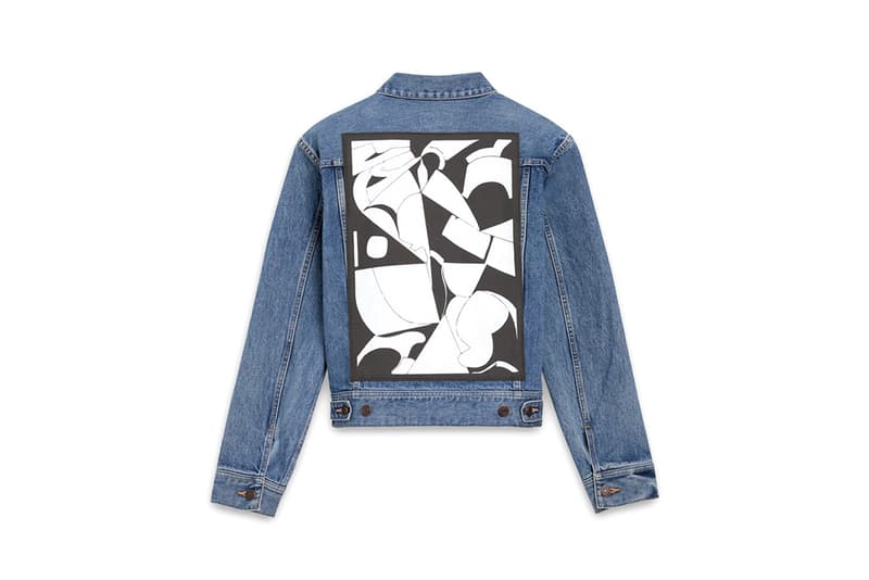 Shawn Kuruneru x CELINE Capsule Collection Hedi Slimane Canadian Artist Fall Winter 2019 FW19 Designer T-Shirt Sweatshirt Tech Accessories iPhone X XS Denim Jacket Print Graphic Sneakers Wallet Purse